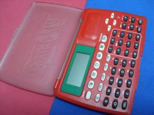 AGENDA CALCULADORA COCA COLA