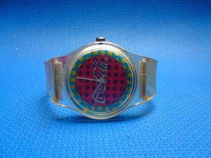 RELOJ COCA COLA PSICODELICO