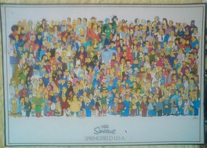 CUADRO DE PERSONAJES DE LOS SIMPSONS