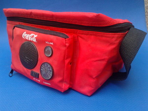HIELERA COCA COLA CON RADIO