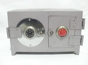 ALCANCIA METALICA DOBLE CONTENEDOR