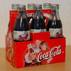 SIX COCA COLA NAVIDAD 1999